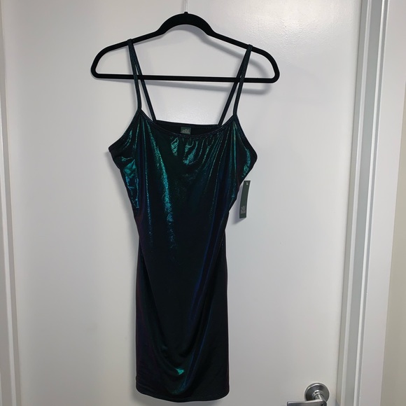 Wild Fable Iridescent Mini Dress, size M NWT - Picture 3 of 5